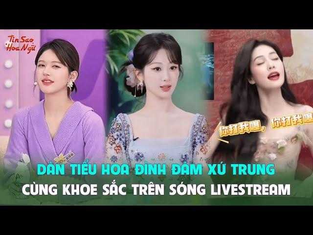 Dàn tiểu hoa đình đám xứ Trung cùng khoe sắc trên sóng livestream