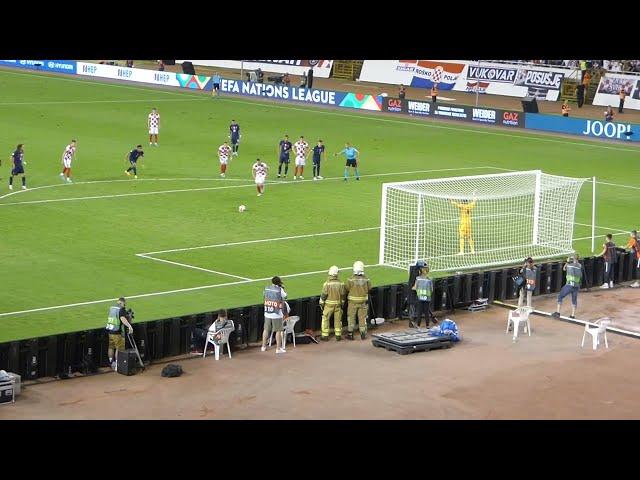 Penalty Andrej Kramarić ● Croatia vs France ● Nations League 2022