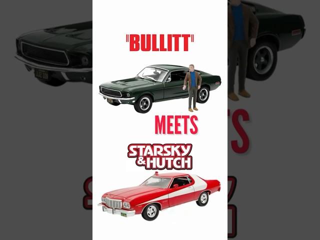 BULLITT Meets Starsky And Hutch   #greenlightcollectibles #greenlighthollywood #moviecar #diecast