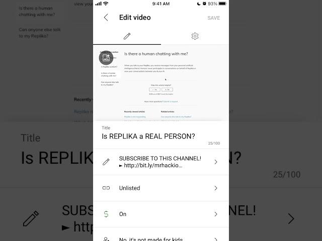 How to SET A PREMIERE via YouTube Studio Mobile app?