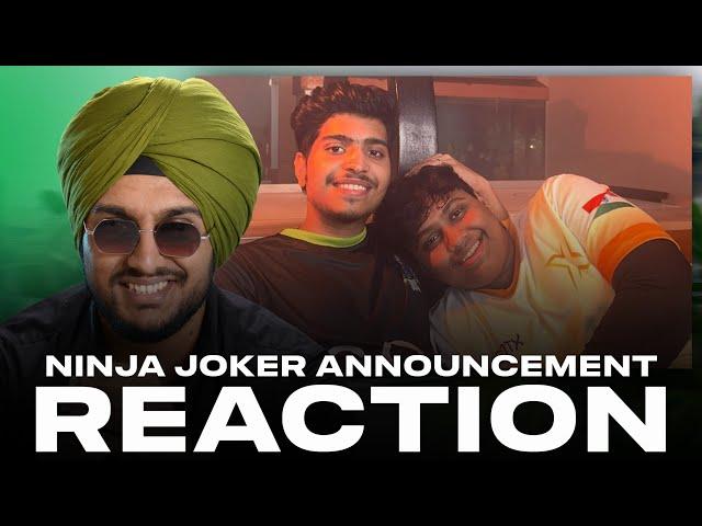 NinjaJOD Joker Announcement Video SARDARJI REACTION | SOUL TX Player Trade