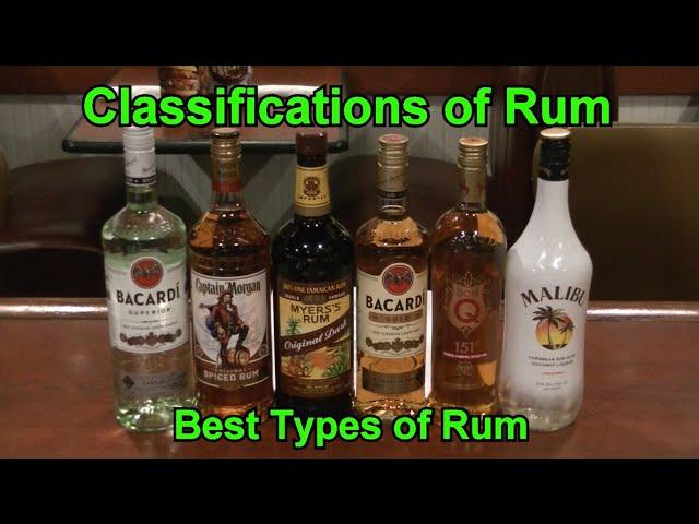 Classifications of Rum Best Types of Rum Difference Between Rums