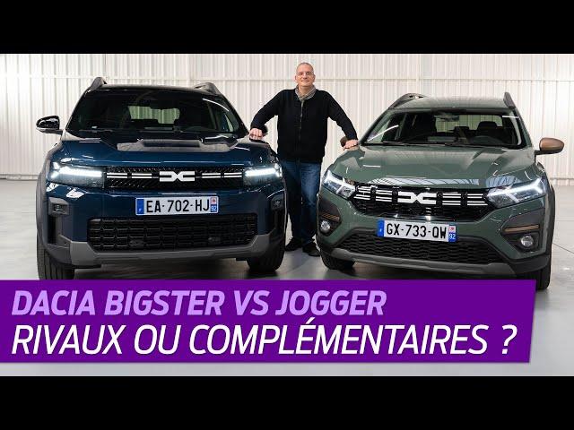 DACIA Bigster vs JOGGER : complémentaires ou ennemis jurés ?