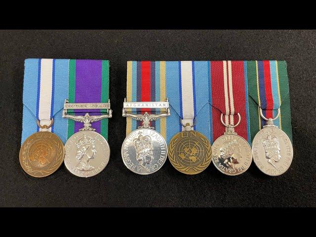 Modern British Military Medals