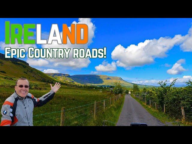 Motorcycle Trip through Irelands back roads with my BMW F800GS