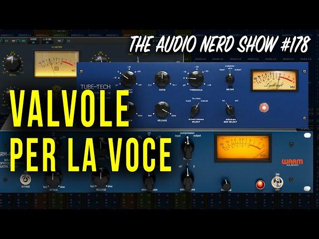 Tube compressor per la voce - The Audio Nerd Show 178