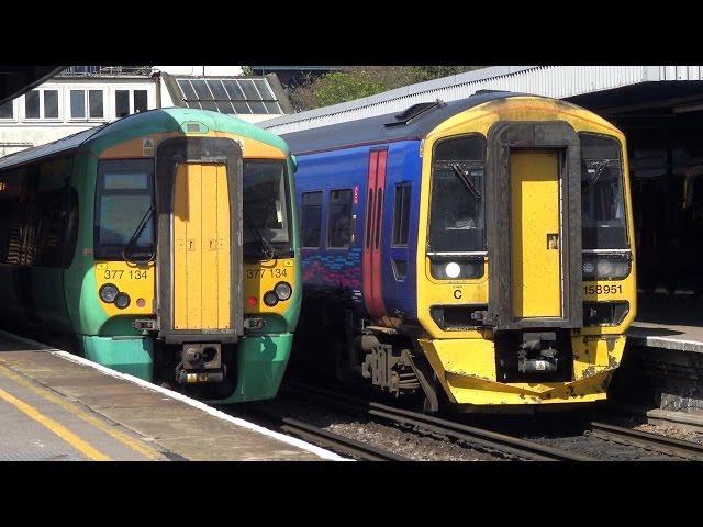 4K: Trains at Southampton Central Station | 05.05.2016