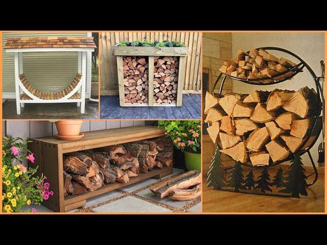 80 Firewood Storage Ideas