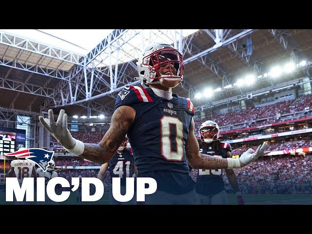 MIC'D UP: Christian Gonzalez 1-on-1 Against Marvin Harrison Jr. | New England Patriots NFL Week 15