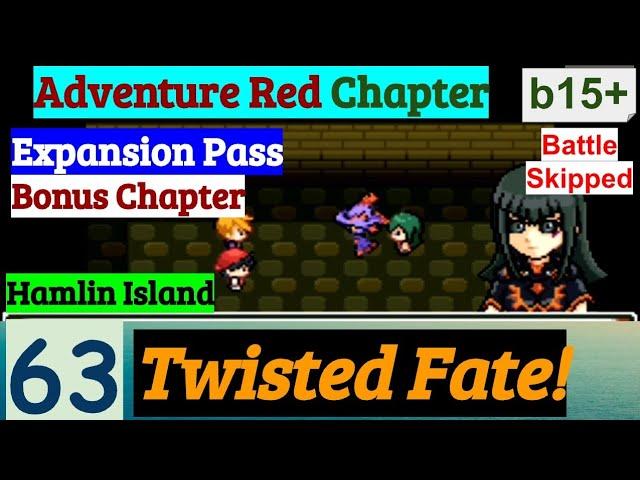 Pokemon Adventure Red Chapter Part 63 Twisted Fate - Hamlin Island (Expansion Pass) | GBA Rom Hack