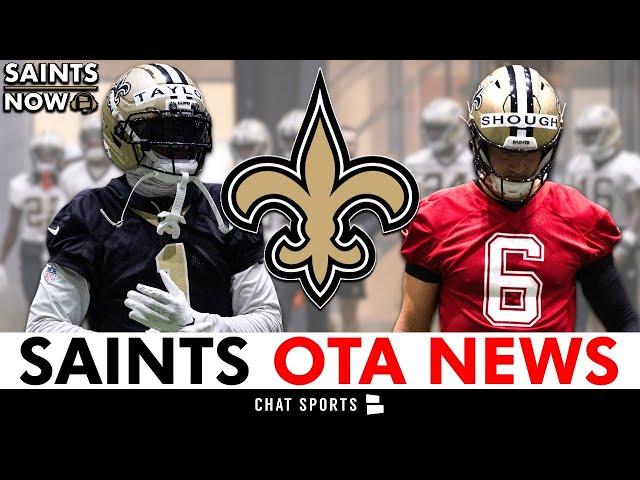  Saints News Following OTA Week 2 Practice ft. Tyler Shough, Alontae Taylor, Spencer Rattler