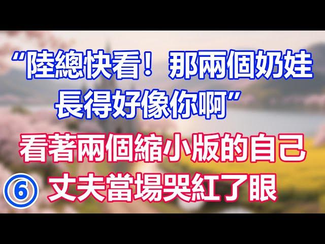 第六集：“陸總快看！那兩個奶娃，長得好像你啊”，看著兩個縮小版的自己，丈夫當場哭紅了眼