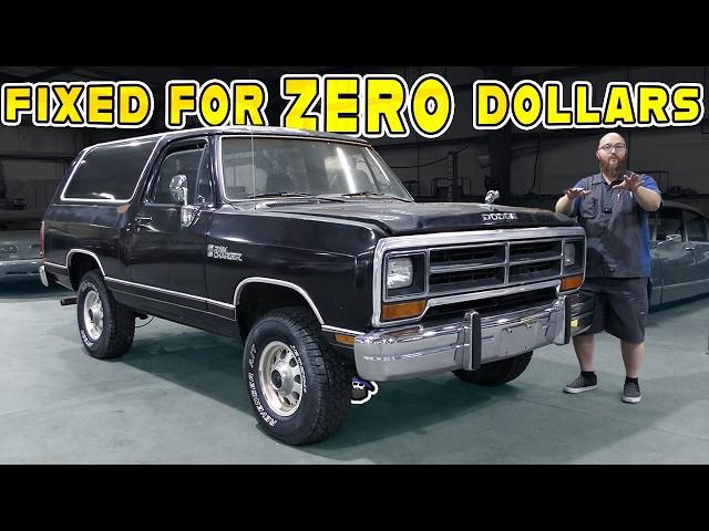 I Just Got My New DEAD 1990 RAM Charger Running for ZERO $$$