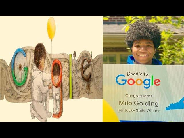 Doodle for Google 2021 U.S Winner | Doodle for Google Winner 2021| Doodle For Google | Milo Golding