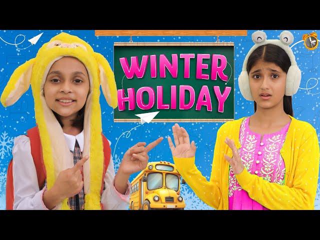 Winter Holidays In School | Badi vs Choti Behan | Short Stories for Kids | ToyStars