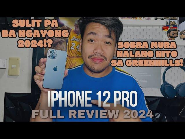 IPHONE 12 PRO FULL REVIEW IN 2024! - GRABE SOBRA MURA NALANG NITO NGAYON! PINAKA MABENTA PA DIN!