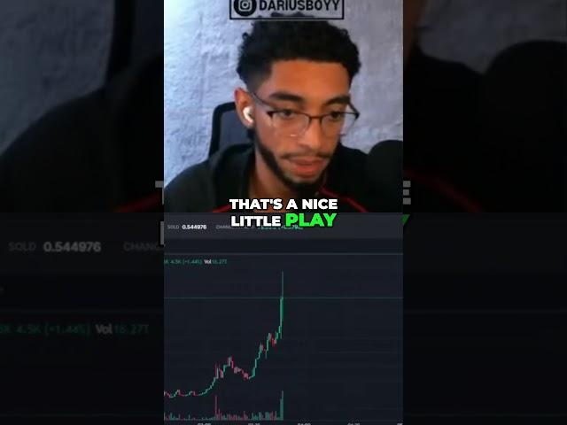 Quick 70% Gain on LIVE Trading Solana Meme Coins  #trading #solana  #crypto #memecoins