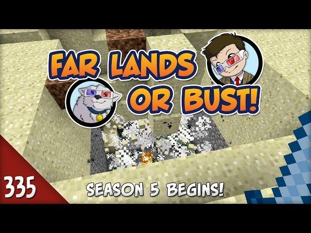 Minecraft Far Lands or Bust - #335 - Season 5 Fireworks!