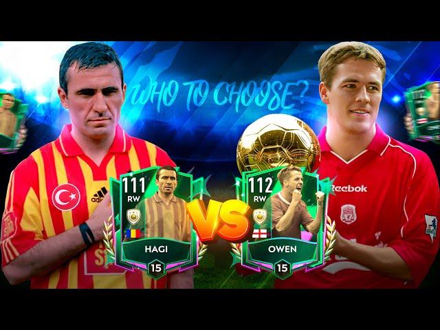 Who is Better ? | 109 Owen Rw VS 108 Hagi Rw Comparison | Fifa Mobile 23