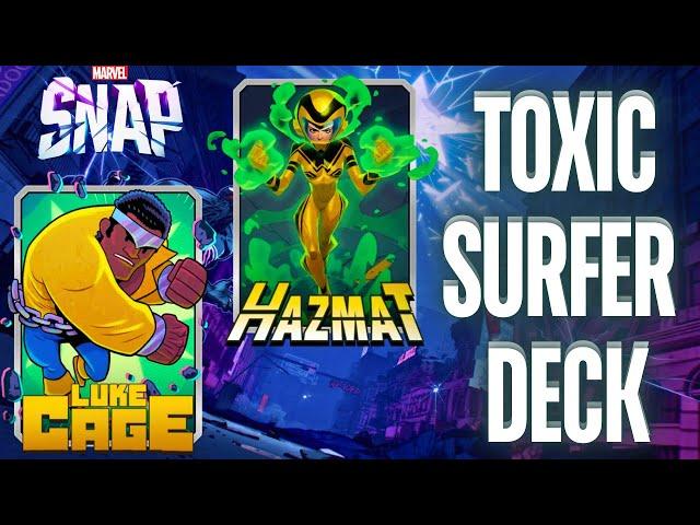 Stealing Cubes with Toxic Surfer Deck Marvel Snap