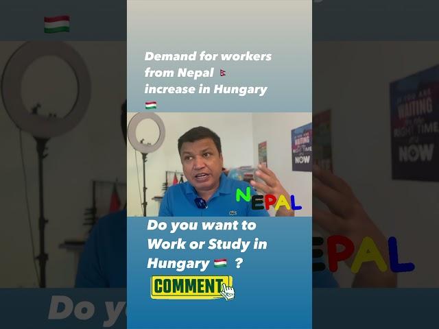 Hungary Work Permit : Increase in demand for workers from Nepal #hungaryvisa #hungaryworkpermit