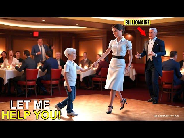 Billionaire Dad Sees Waitress Let Disabled Son Lead a Dance Step – Then Changes Her Life Forever