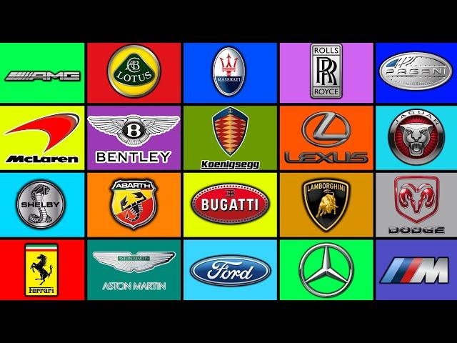 GERMAN vs ITALIAN vs JAPANESE vs AMERICAN vs BRITISH Car Brands