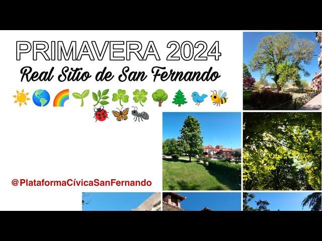 PRIMAVERA 2024 Real Sitio de San Fernando