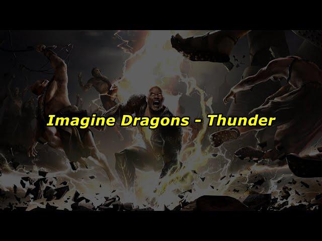 Imagine Dragons - Thunder (Lyric Video)