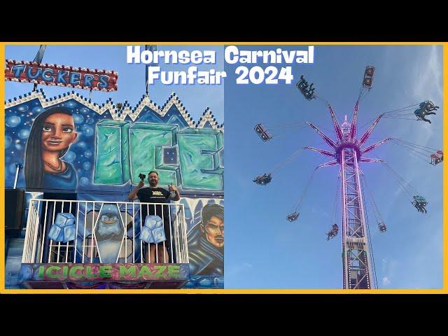 We Went To Hornsea Carnival 2024 | Funfair Ride Povs & More