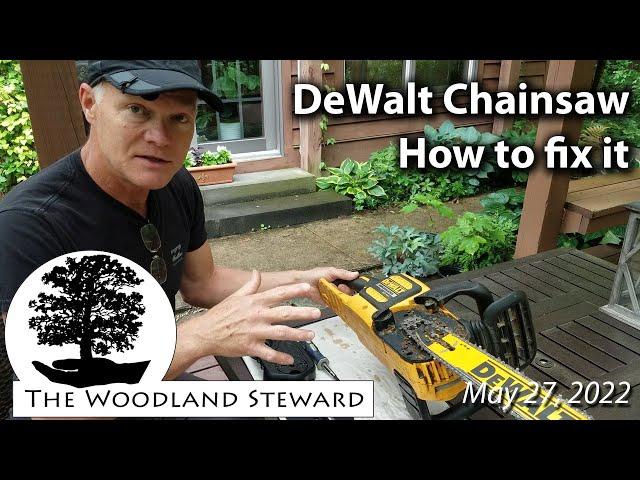 16” DeWalt Battery-Operated Chainsaw (DCCS670) – An Honest Review & Guidance On Repairing It.