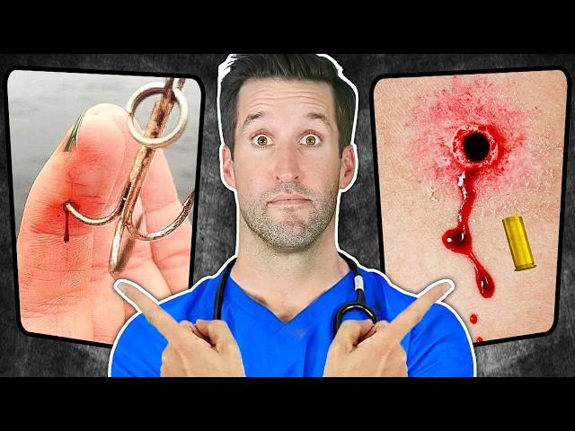Bullet vs Fishing Hook - Which One Can Actually KILL You?