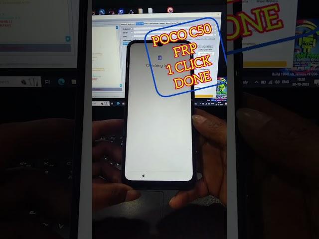 POCO C50 FRP / GOOGLE ACCOUNT REMOVE