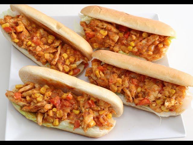 FOOT LONG SANDWICH / CHICKEN SANDWICH RECIPE / By Sameena´s Kitchen