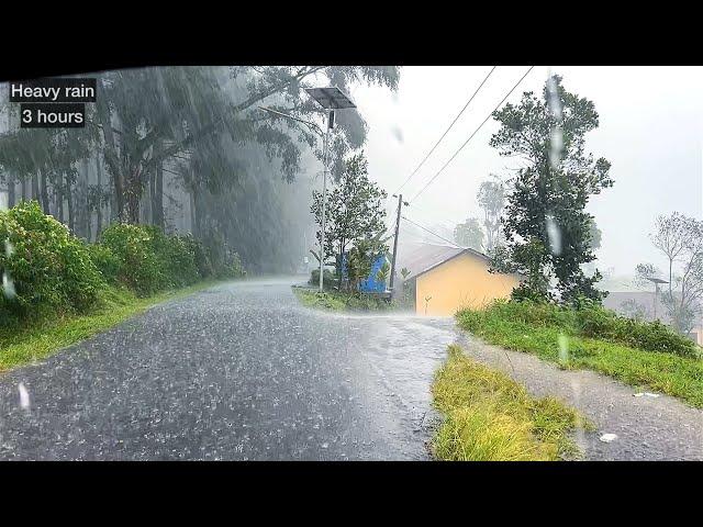 Heavy rain hits mountain villages in Indonesia||the weather changes drastically||indoculture