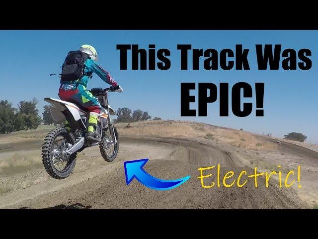 Taking My Alta Redshift MXR to the Track for the First Time! // Electric Dirt Bike