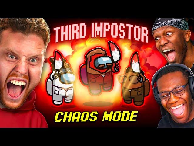 SIDEMEN AMONG US CHAOS MODE BUT THERE’S A THIRD IMPOSTER ROLE