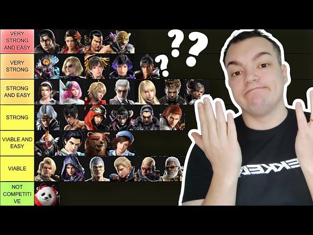 I Tried To Make a Clever Tier List for Tekken 8 - IMPOSSIBLE CHALLENGE (+ EVO JAPAN prediction)