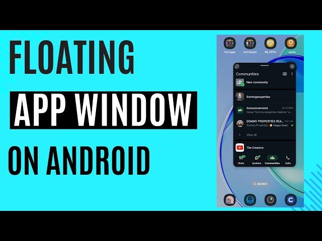 How to Use a Floating App Window on Android Phone