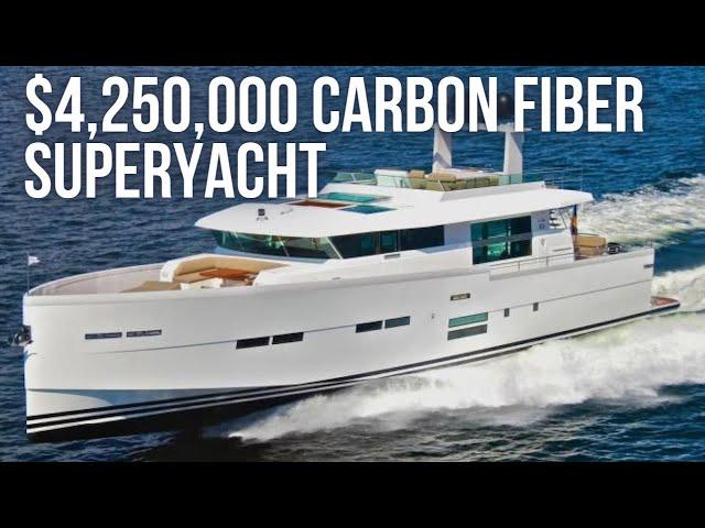 Touring a $4,250,000 Delta Carbon 88 SuperYacht