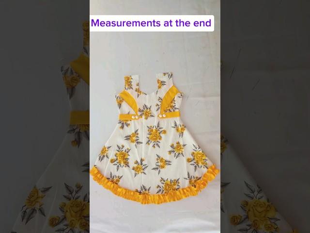 Beautiful Frock |  New Design 2025 | Easy Cut and Simple Sew 
