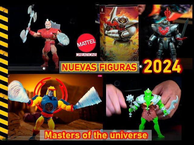 Nuevas figuras Motu 2024 Exclusivas Mattel Creations Masterverse y Origins