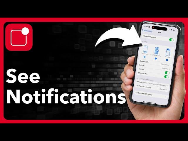 How To See Notifications On iPhone