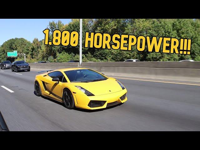 1,800HP Monster!! Underground Racing Gallardo Superleggera!!!