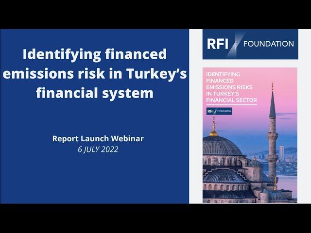 Webinar | Identifying Financed Emissions Risks in Turkey‘s Financial Sector