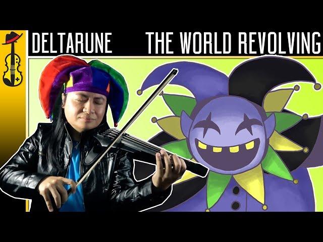 Deltarune: THE WORLD REVOLVING (Violin Symphonic Metal Cover) || String Player Gamer