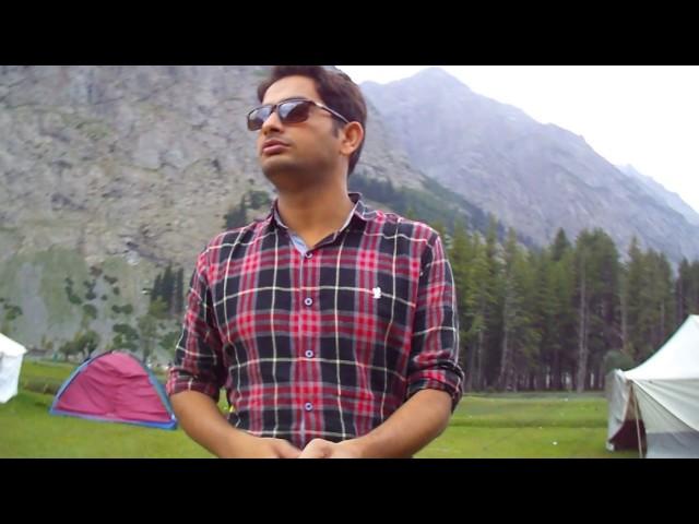 At base camp of mahodand lake swat