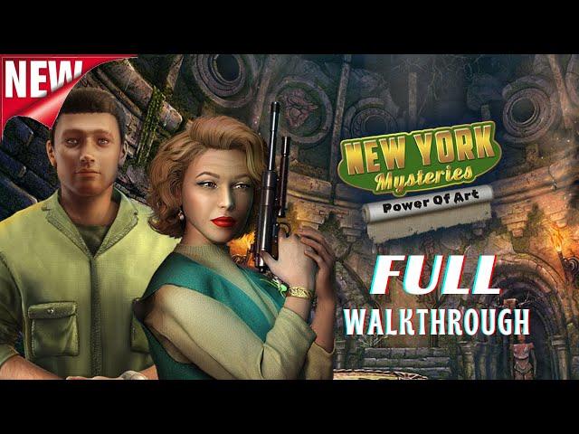 New York Mysteries 5: Power of Art Full Walkthrough | Pynza