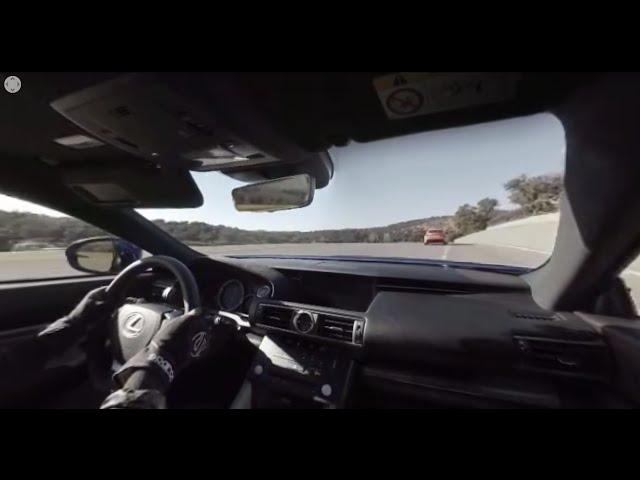 Virtual reality (smooth drive) | Lexus RC F | Lexus Europe