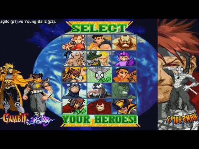 [HD] - Fightcade - Marvel Vs Capcom - Agito(JPN) Vs Young Ballz(CAN)